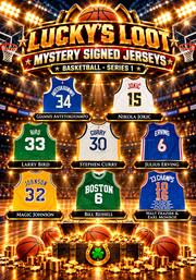 Lucky's Loot Signed Basketball Jersey Mystery Box - Whatnot Series 1