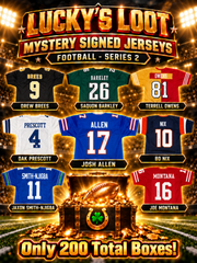 Lucky's Loot Signed Football Jersey Mystery Box - Whatnot Series 2
