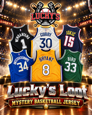 Lucky's Loot Signed Basketball Jersey Mystery Box