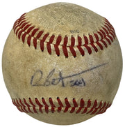 Dellin Betances Signed Rawlings ROMLB R100 HS Game Used Baseball JSA COA