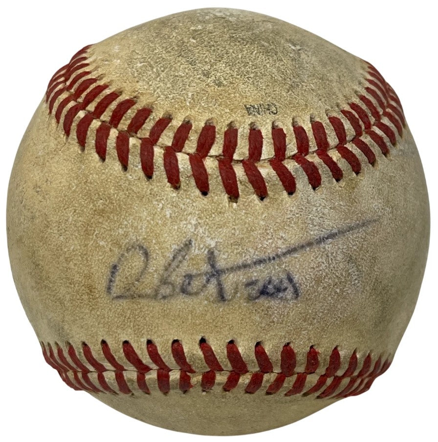 Dellin Betances Signed Rawlings ROMLB R100 HS Game Used Baseball JSA COA