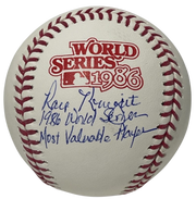 Ray Knight Signed 1986 World Series ROMLB Baseball WS MVP Full JSA COA NY Mets
