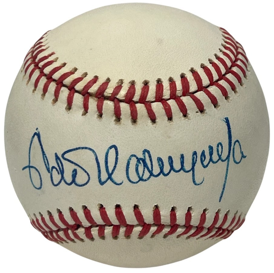 Fernando Valenzuela Signed Rawlings National League Baseball Dodgers JSA COA A