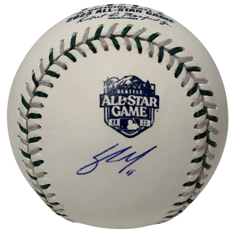 Shane McClanahan Signed 2023 All Star Game Baseball JSA COA Tampa Bay Rays