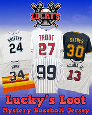 Lucky's Loot Signed Baseball Jersey Mystery Box