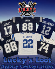 Lucky's Loot Signed Football Jersey Mystery Box - Dallas Cowboys