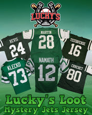 Lucky's Loot Signed Football Jersey Mystery Box - New York Jets