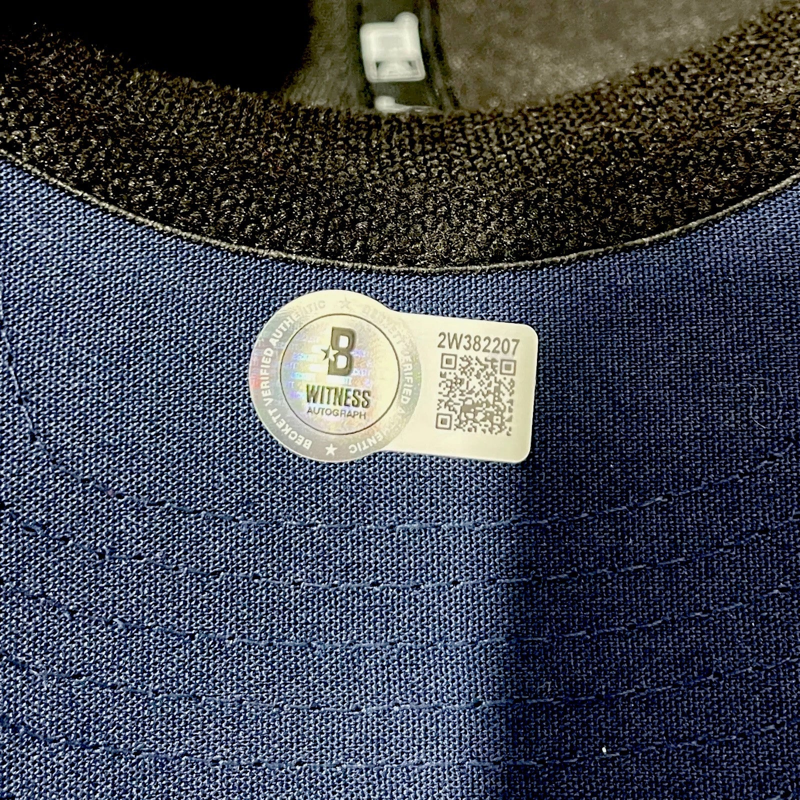 Brandon Aubrey Signed Auto Game Worn 2024 Cowboys Hat vs ATL Beckett BAS COA #45