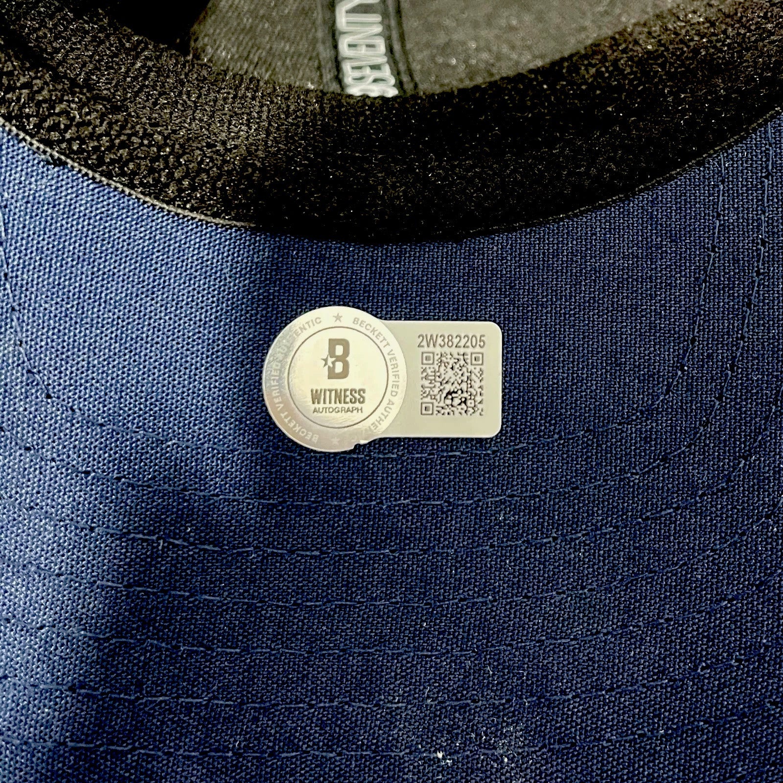 Brandon Aubrey Signed Auto Game Worn 2024 Cowboys Hat Beckett BAS COA #24